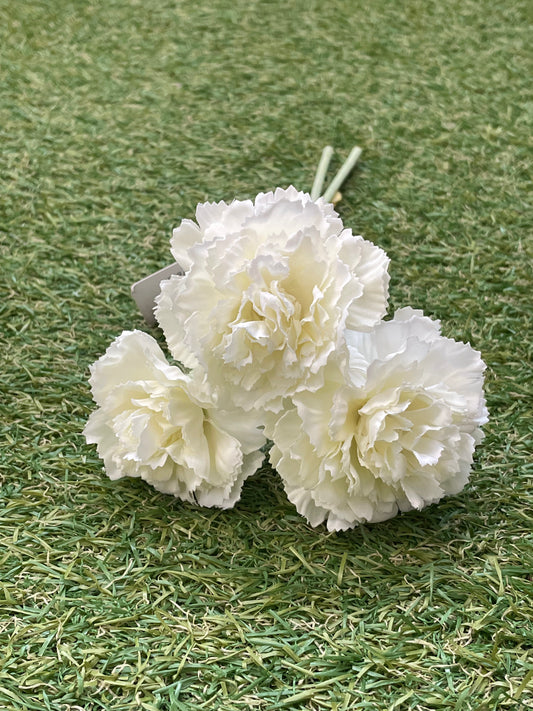 CARNATION BUNCH IVORY