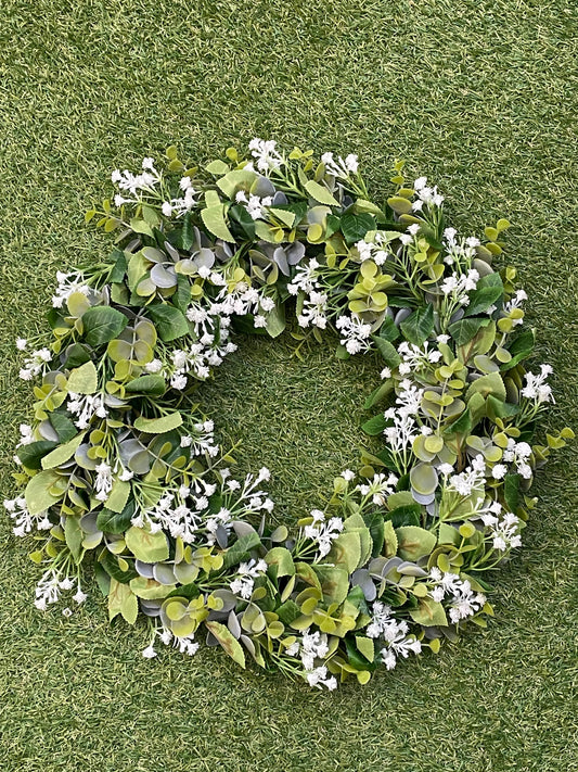 EUCALYPTUS GYP WREATH