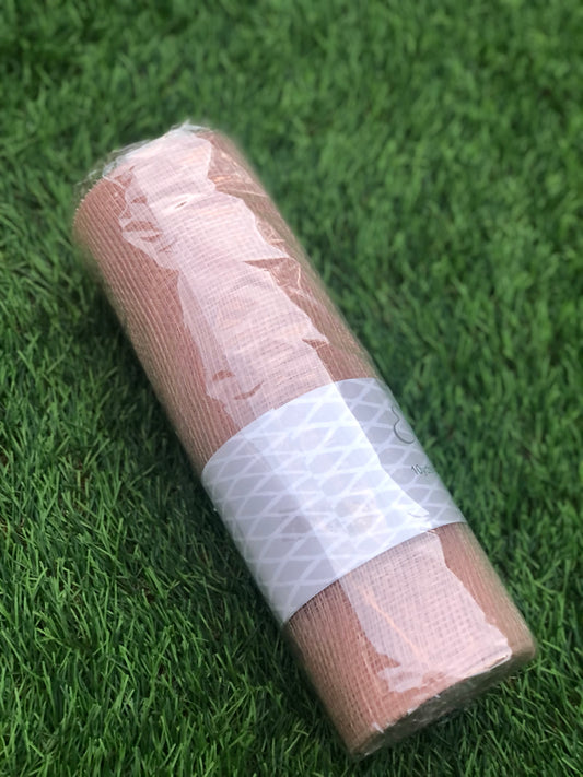 25cm DECOMESH ROLL 9.1 yards PLAIN ROSE GOLD