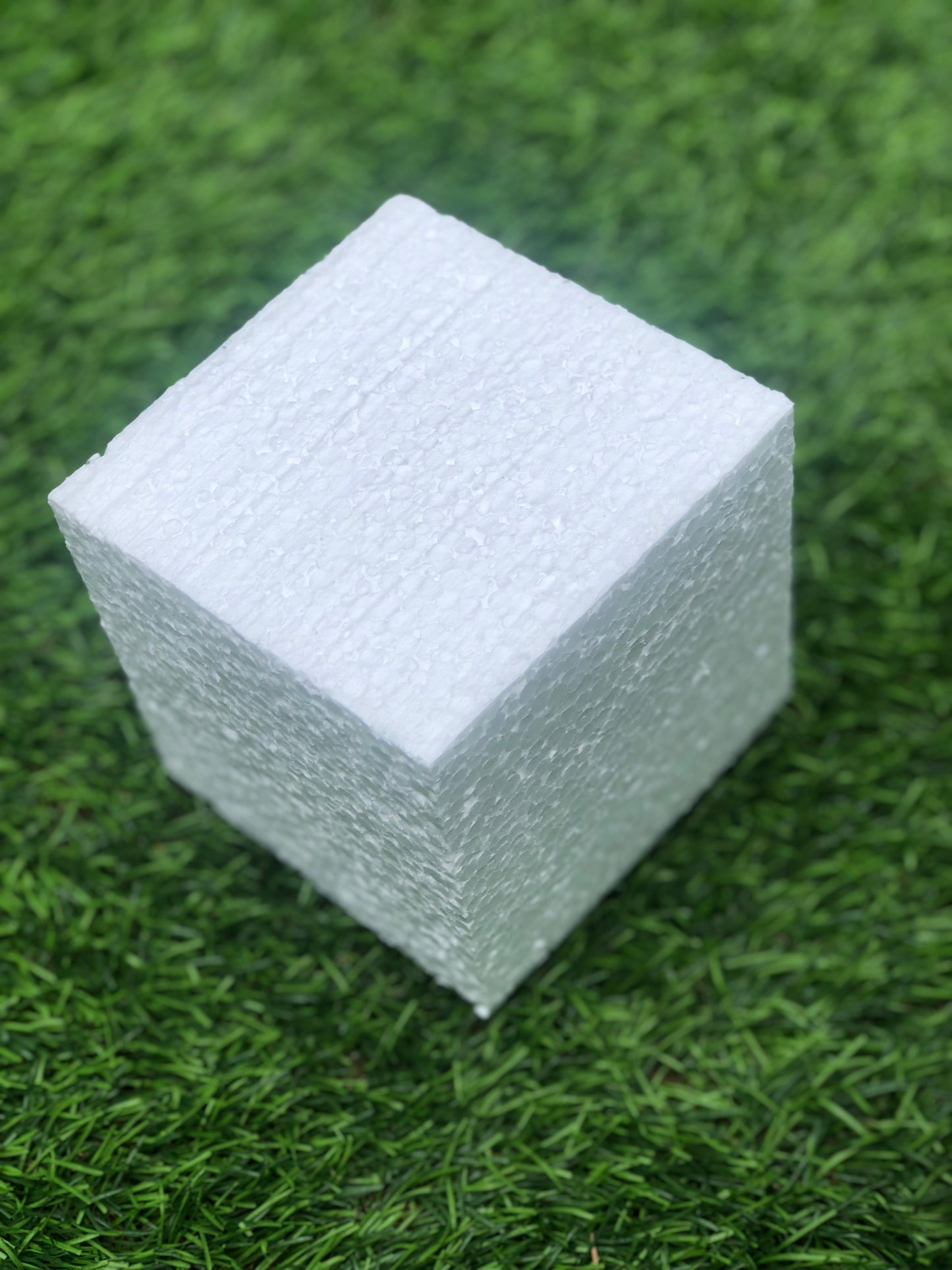 11cm POLYSTYRENE SOLID CUBE