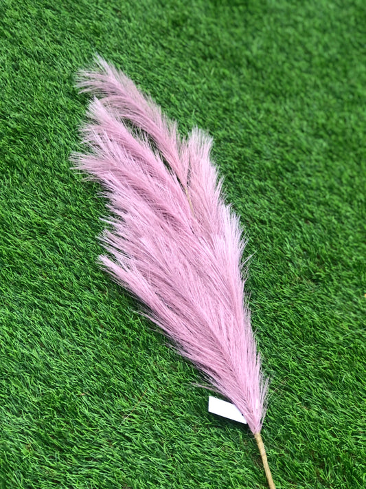 SYNTHETIC PAMPAS MAUVE 115cm