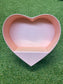 PINK HEART BOX WITH STAND 24.5cm