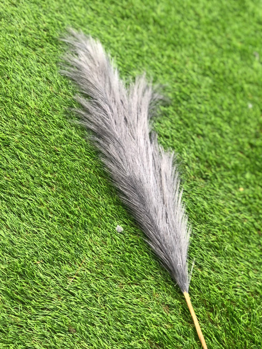 SYNTHETIC PAMPAS GREY 115cm