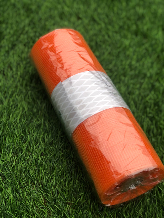 25cm DECOMESH ROLL 9.1 yards PLAIN ORANGE