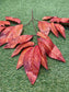 LARGE LEAF SPRAY ORANGE BROWN 70cm