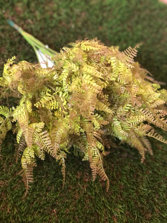 40cm BROWN TIPPED FERN (12 stems)