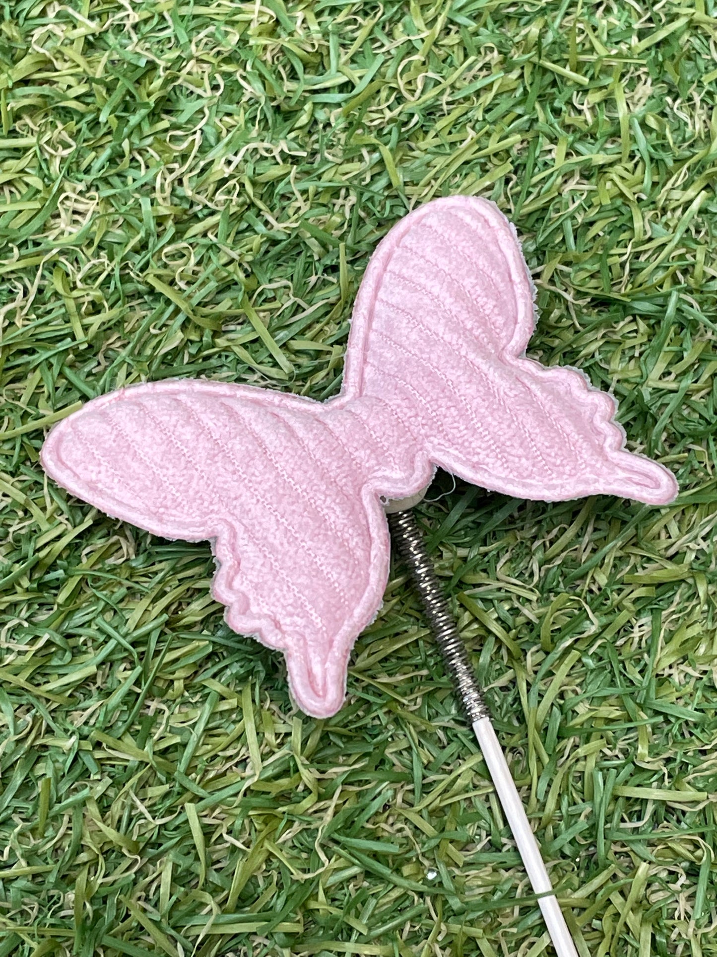 PINK PATTERN MATERIAL BUTTERFLY PICKS PK6