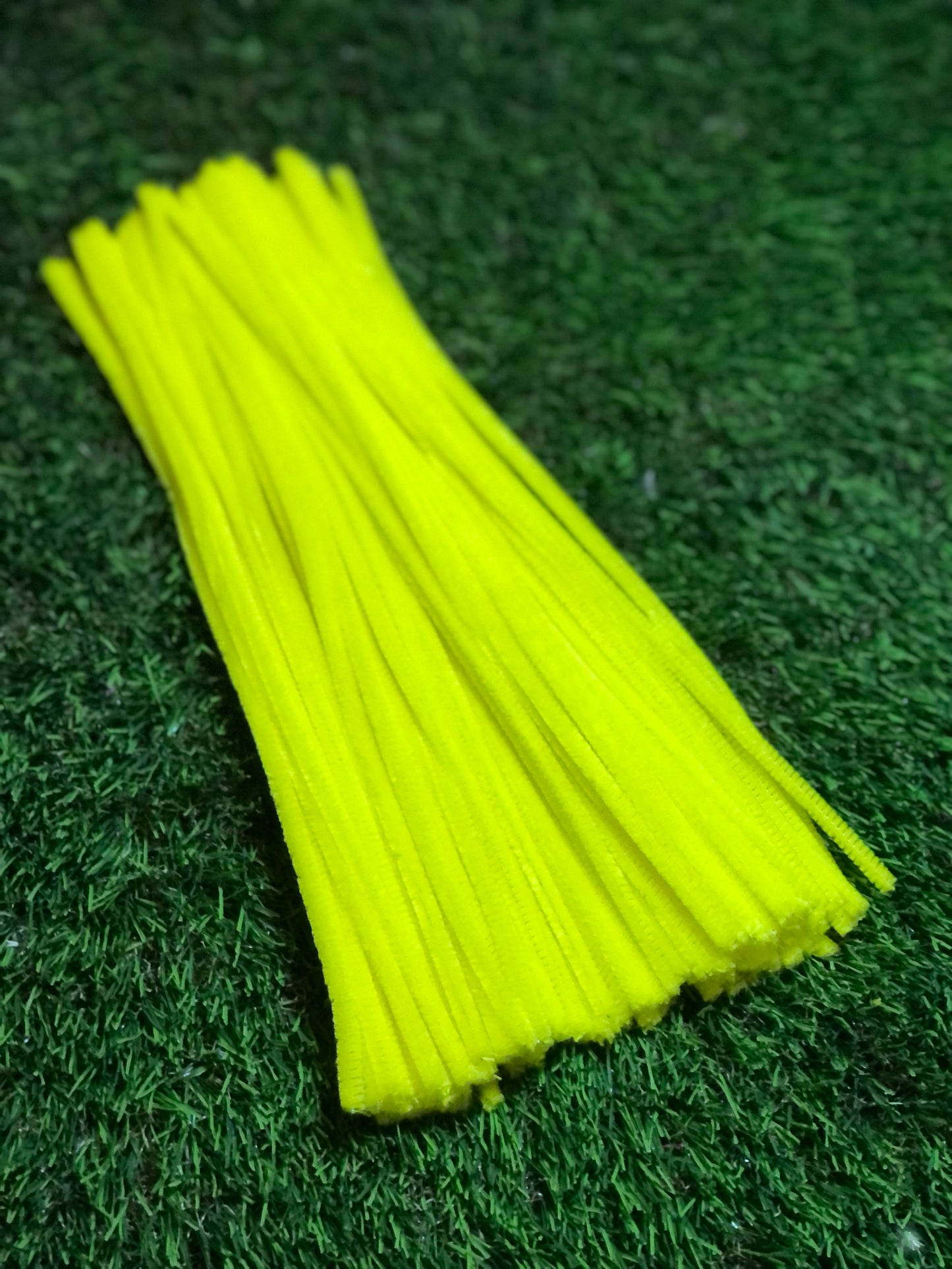 CHENILLE PIPE CLEANERS YELLOW