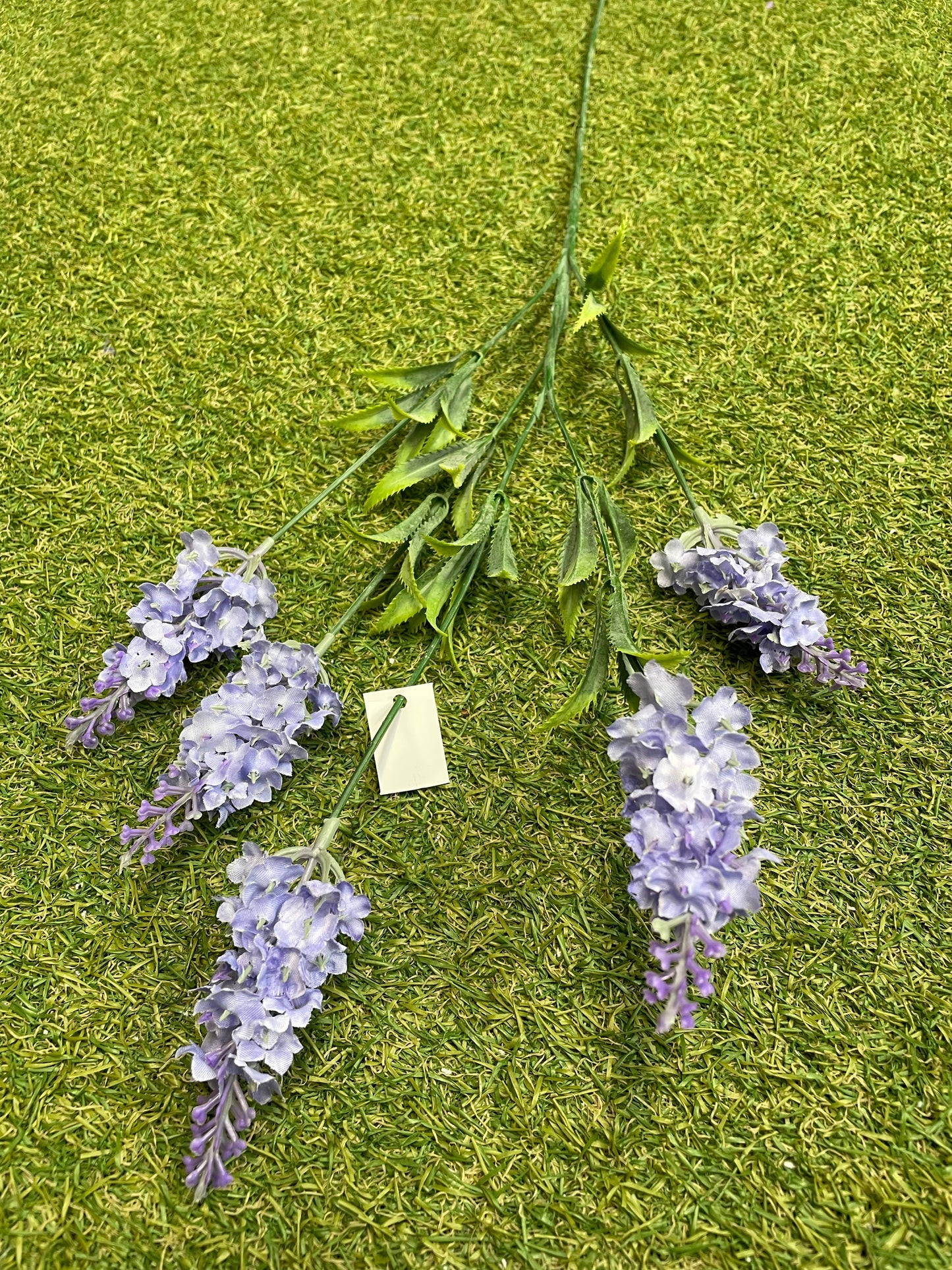 75cm SILK LAVENDER SPRAY LILAC