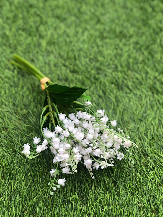 LILY OF THE VALLEY WHITE 30cm