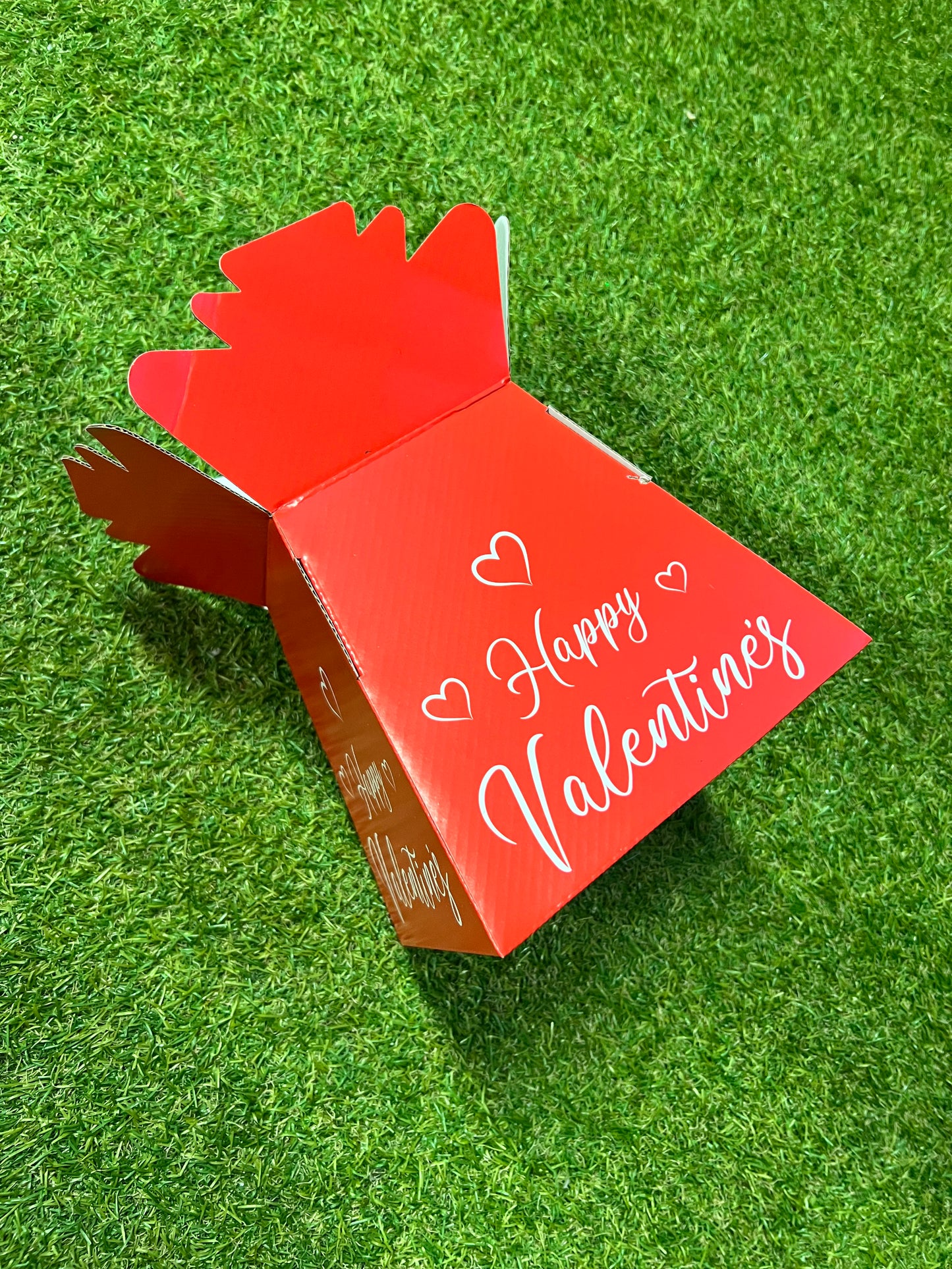 RED VALENTINES BOUQUET BOX