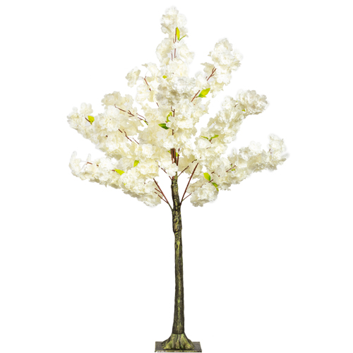 STANDARD 120cm BLOSSOM TREES IVORY