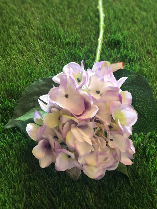 51cm SINGLE DELUXE HYDRANGEA LILAC