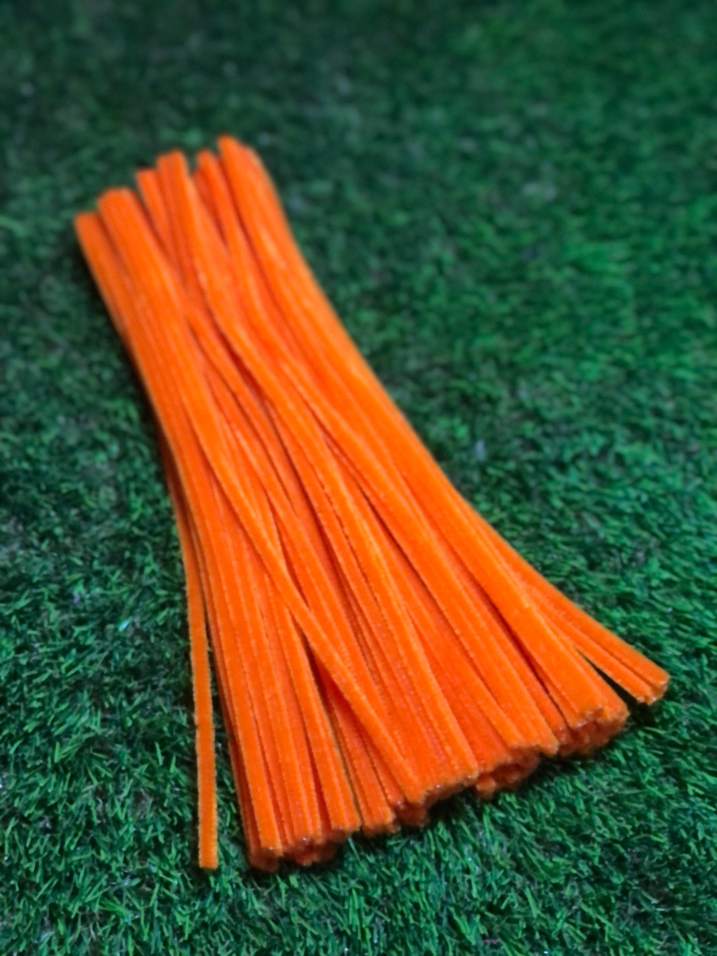 CHENILLE PIPE CLEANERS ORANGE