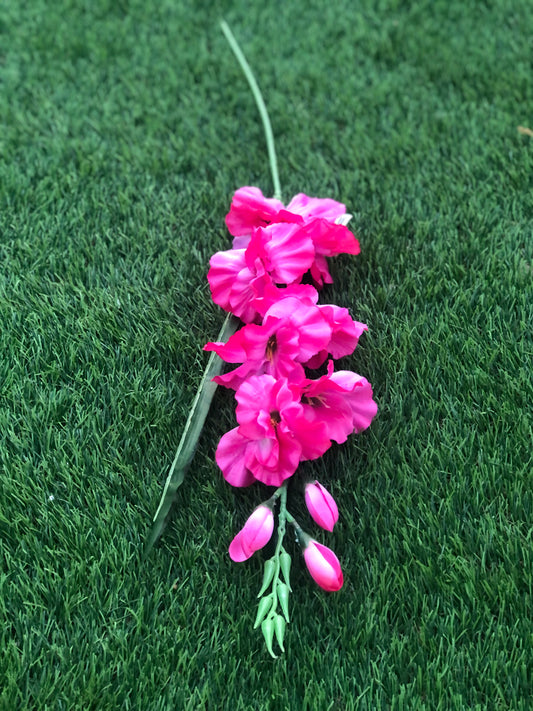 GLADIOLUS SPRAY PINK 78cm