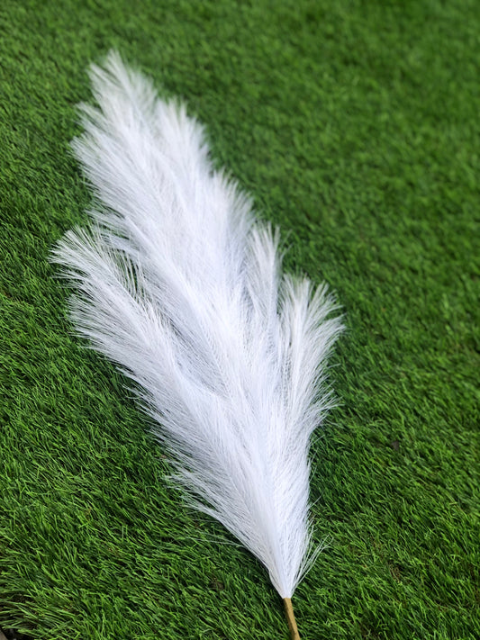 SYNTHETIC PAMPAS WHITE 115cm