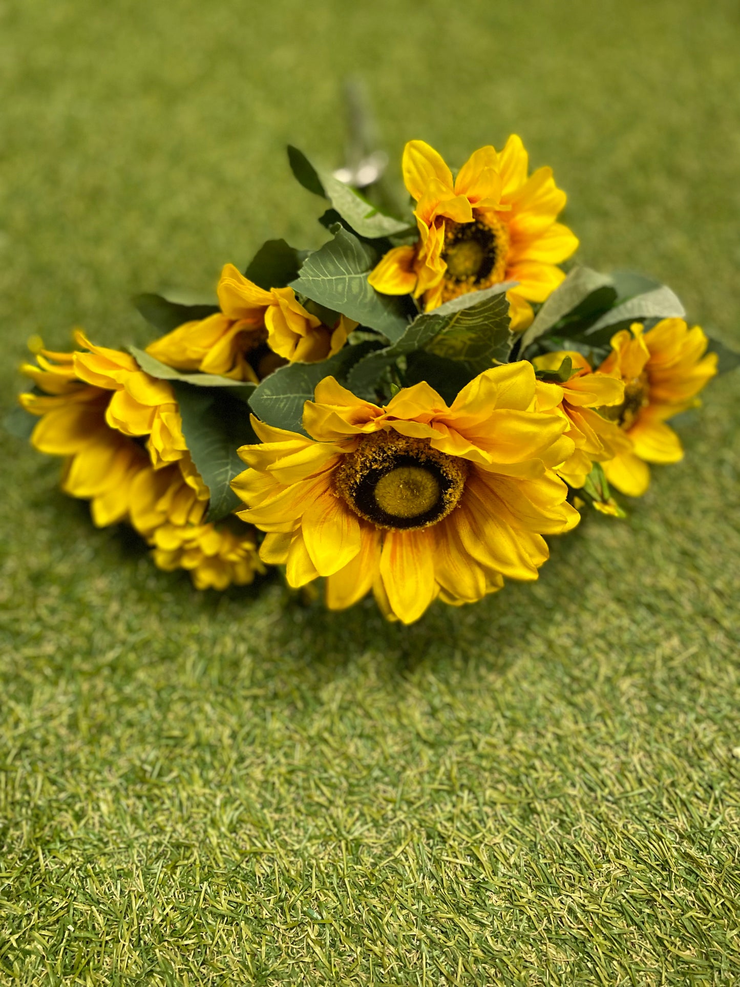 LARGE SUNFLOWER BUNCHES YELLOW