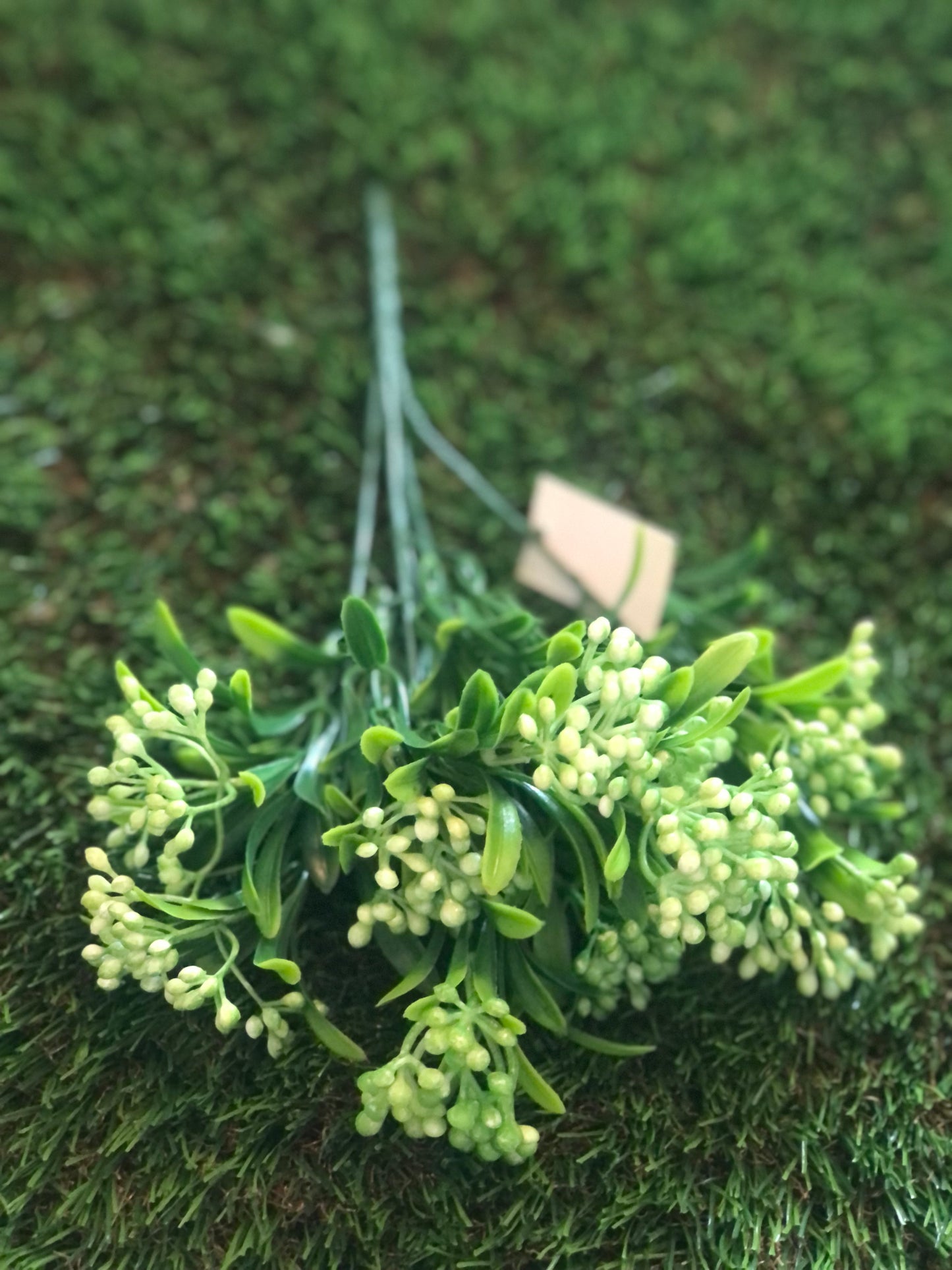 30cm MINI BERRY BUNCH GREEN