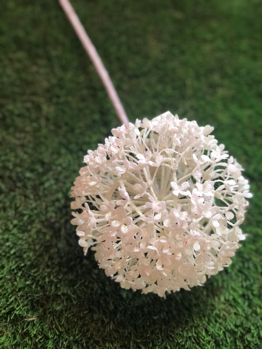 82cm GIANT GLITTER ALLIUM BALL IRRIDESCENT