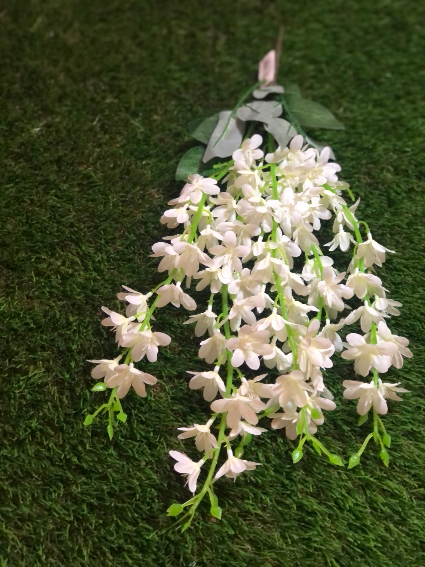 54cm TRAILING WISTERIA IVORY