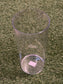 24cm CLEAR ACRYLIC VASE