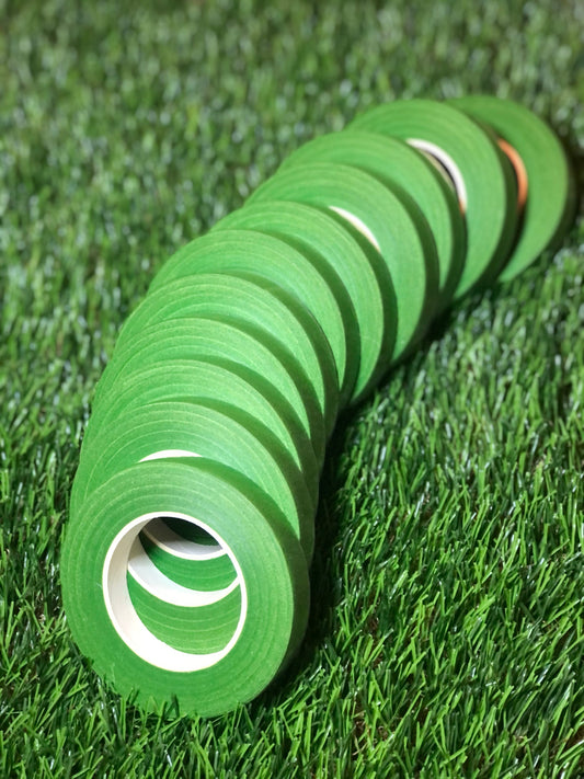 STEM TAPE ROLLS PK 12 LIGHT GREEN