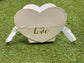 WHITE ‘ WITH LOVE ‘ FLOWER BOX 19.5cm